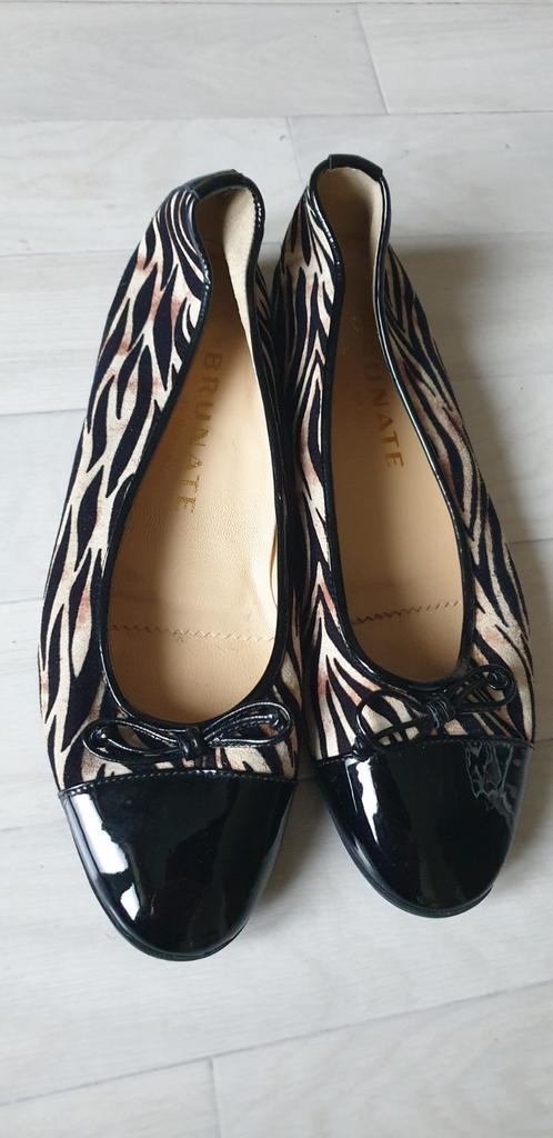 Nieuwe Brunate Italiaanse leren ballerina's maat 39, Overige kleuren, Brunate, Nieuw, Ballerina's