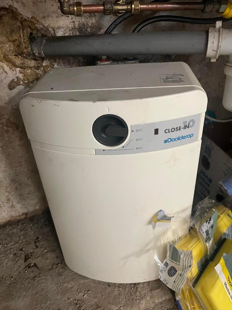 Daalderop Close-in 10 elektrische boiler, Gebruikt, Minder dan 20 liter, Onbekend, Boiler
