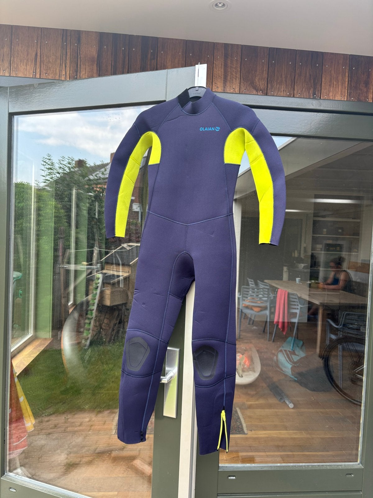 Olaian Steamer Wetsuit Kinderen 4,3mm - 151-160 cm (12-13 jr, Watersport en Boten, Ophalen of Verzenden, Zo goed als nieuw, Kind