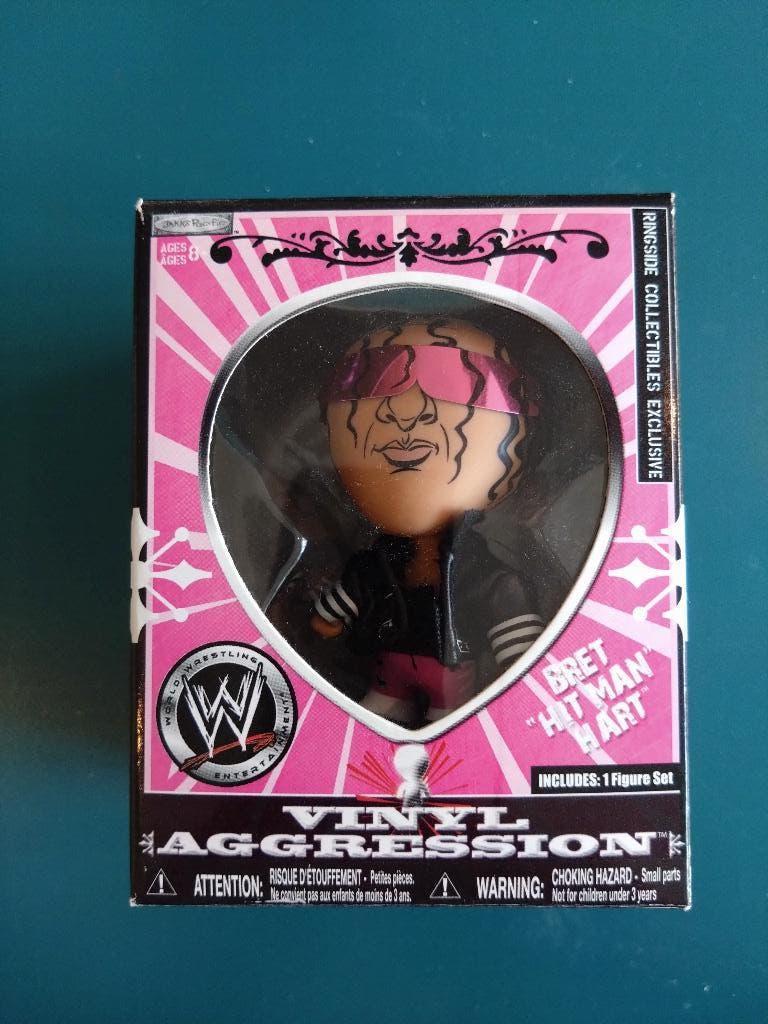 Classic WWE WWF Wrestling Jakks Vinyl figure Bret Hart, Ophalen, Nieuw