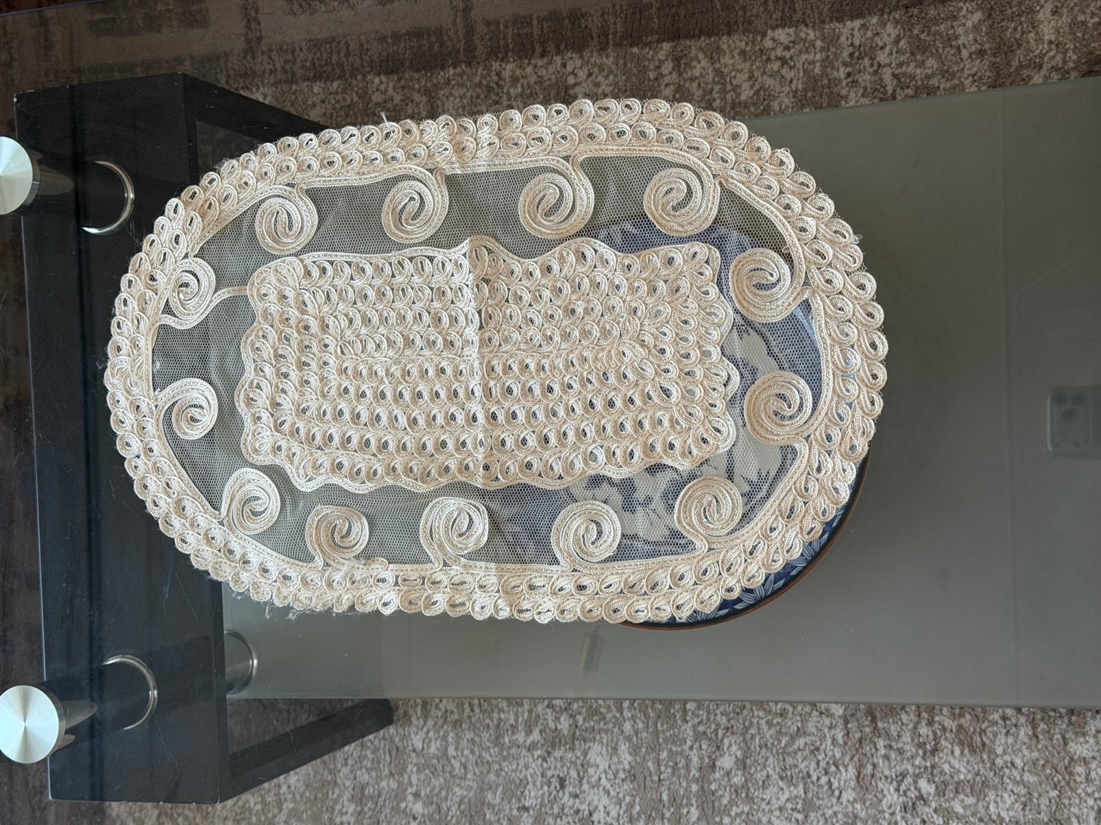 Glazen salontafel, Ophalen, Rechthoekig, 100 tot 150 cm, 50 tot 100 cm
