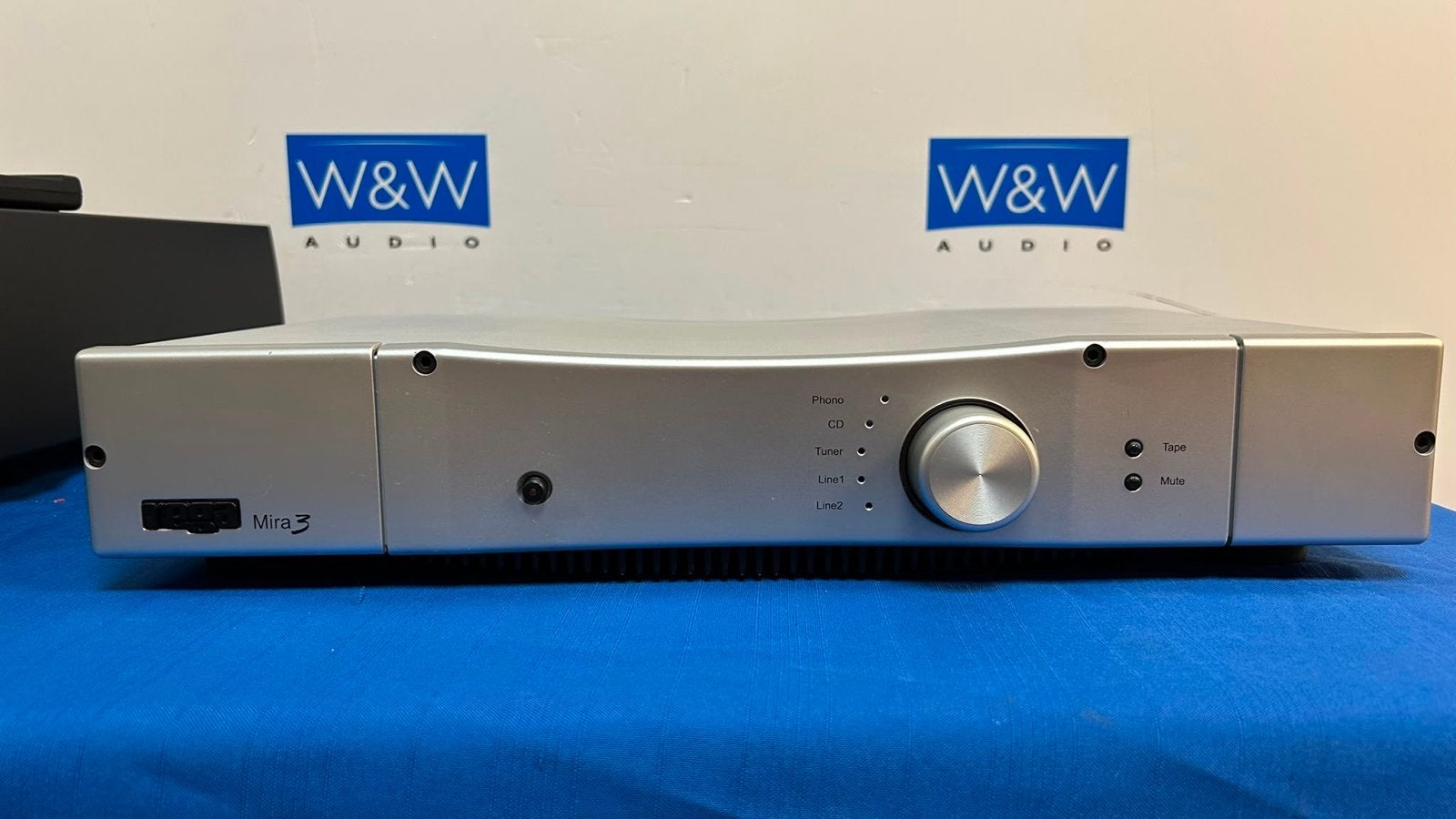 Rega Mira 3 geïntegreerde stereoversterker - Zilver, Overige merken, Gebruikt, ., Ophalen of Verzenden