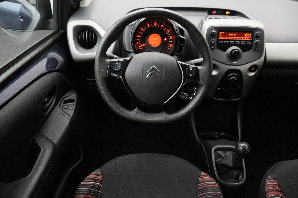 Citroen C1 1.0 e-VTi Selection 2017 | Airco | Cruise Control, Auto's, Voorwielaandrijving, Stof, Gebruikt, Euro 6