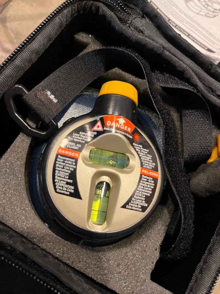 airgrip laser, Doe-het-zelf en Verbouw, Meetapparatuur, Ophalen, Zo goed als nieuw, Afstand