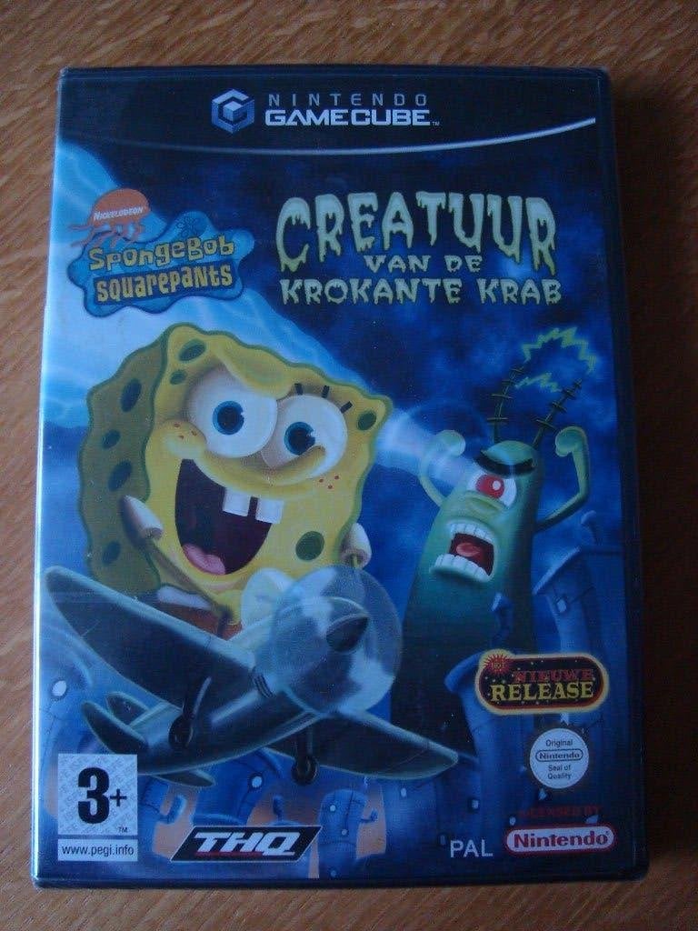 Spongebob squarepants: creatuur van de krokante krab gamecub, Spelcomputers en Games, Games | Nintendo GameCube, Avontuur en Actie
