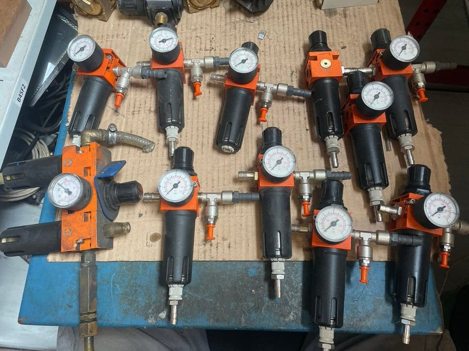 11x Metal Work Drukregelaar met Manometer en Filter, Tuin en Terras, Waterpompen, Gebruikt, Ophalen