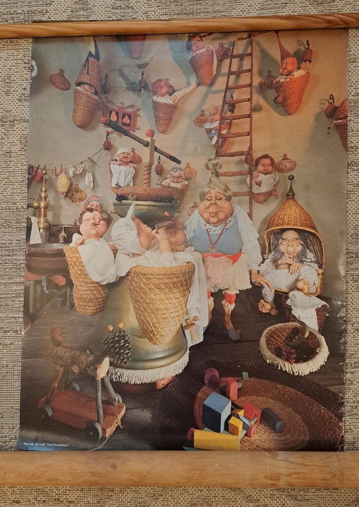 Efteling poster Lot's kraamhuis Lavelaar, Verzamelen, Ophalen, Nieuw, Overige typen