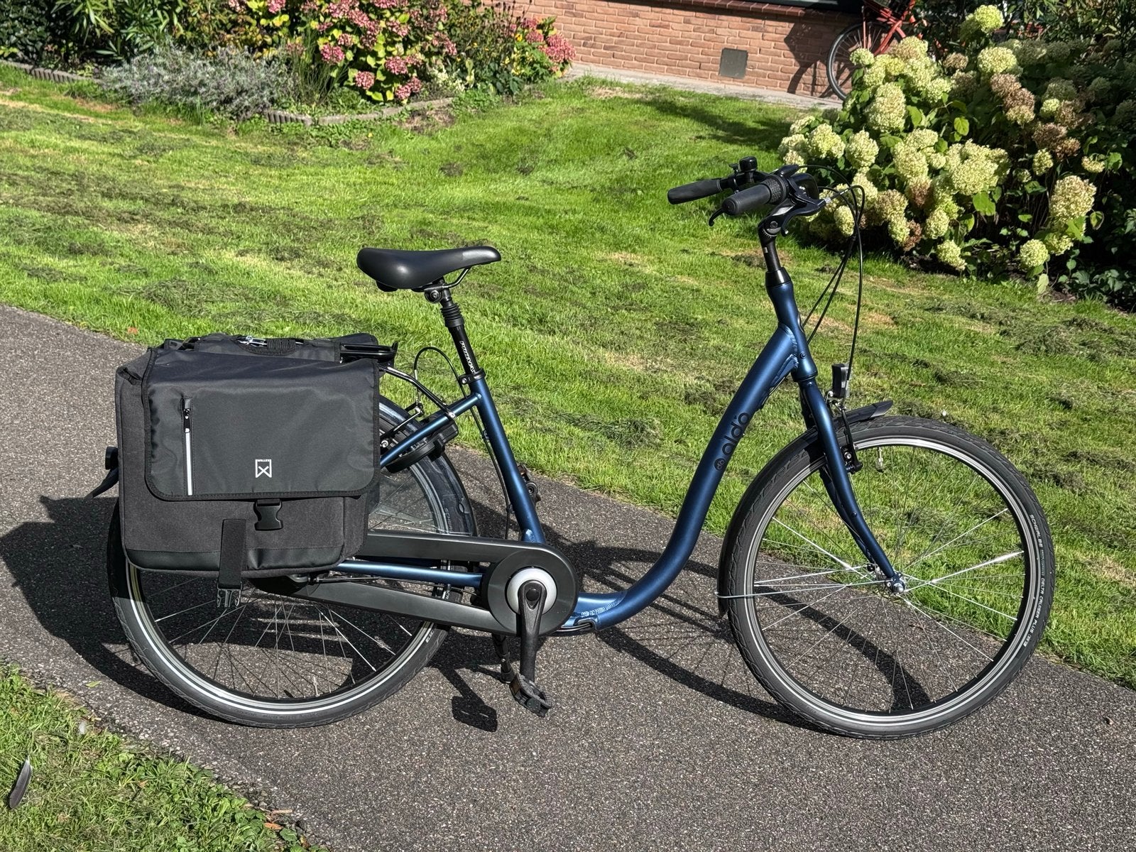 Aldo lage instap fiets Dames - Zo goed als nieuw, Fietsen en Brommers, Terugtraprem, 53 tot 56 cm, Versnellingen, Zo goed als nieuw