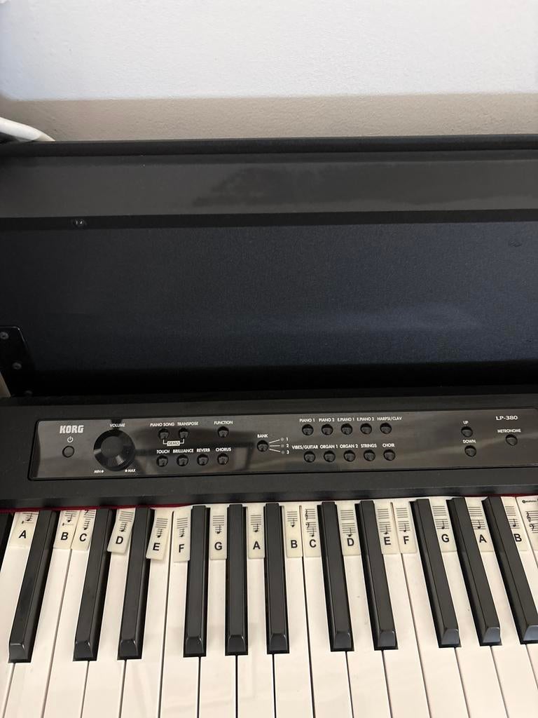 Korg LP-380 digitale piano, Ophalen, Zwart, Digitaal, Zo goed als nieuw