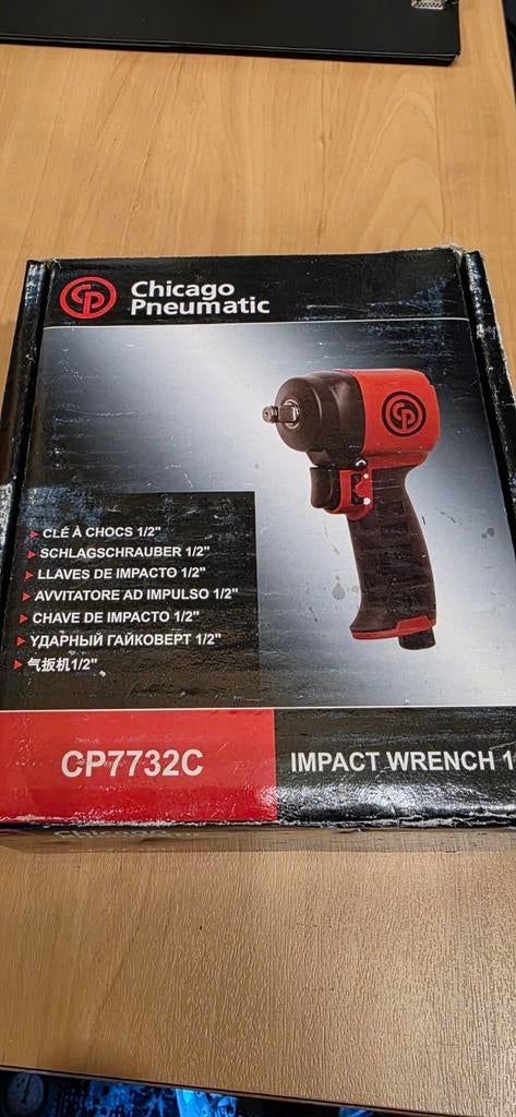 Chicago Pneumatic CP7732C Slagmoersleutel 1/2", Ophalen, Nieuw