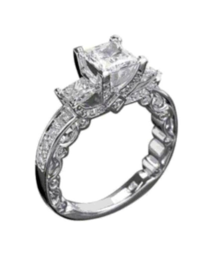 Ring Swarovski maat 18, 18 tot 19, Verzenden, Nieuw, Dame