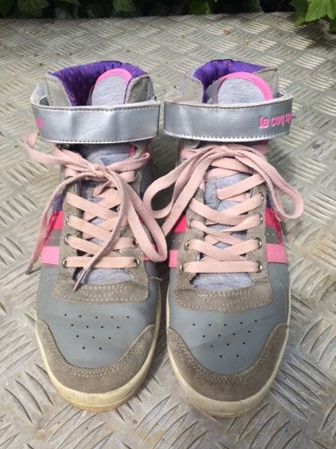 le coq sportif (sport)schoenen 40 goede zolen, Le coq sportif, Ophalen of Verzenden, Grijs, Sneakers of Gympen