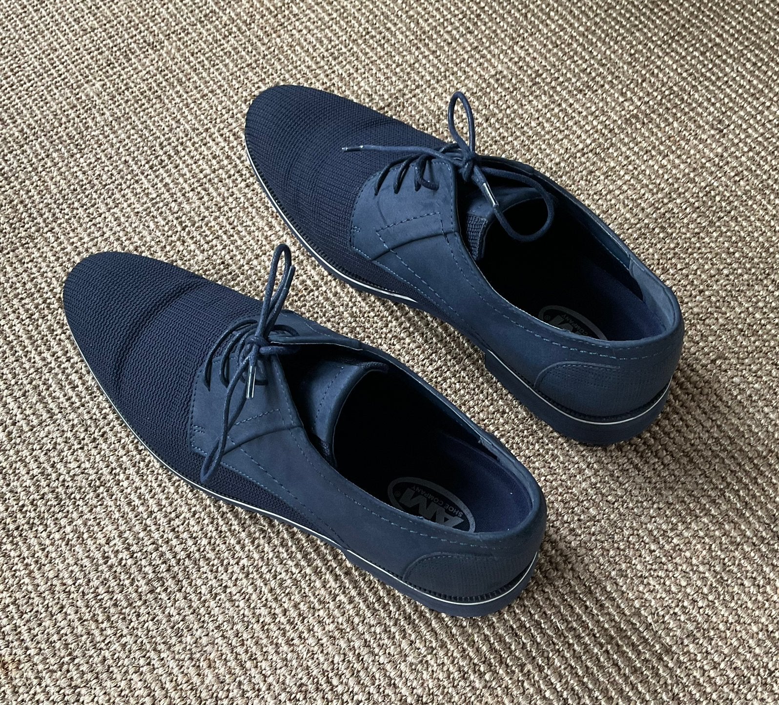 Herenschoenen donkerblauw, maat 45, Ophalen of Verzenden, Zo goed als nieuw, Blauw