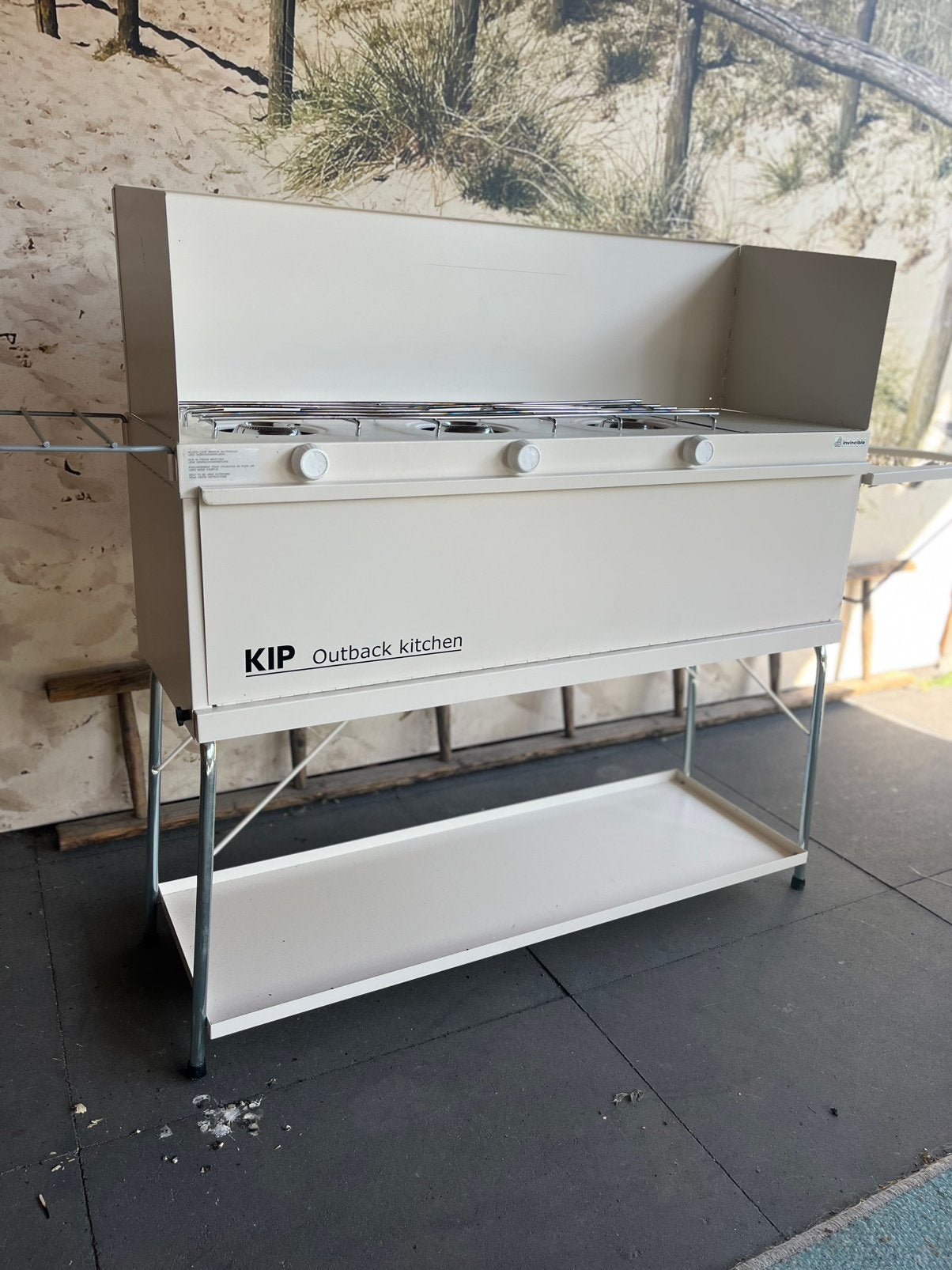 Kampeer Keuken camping meubel KIP shelter kompakt, Caravans en Kamperen, Ophalen, Zo goed als nieuw