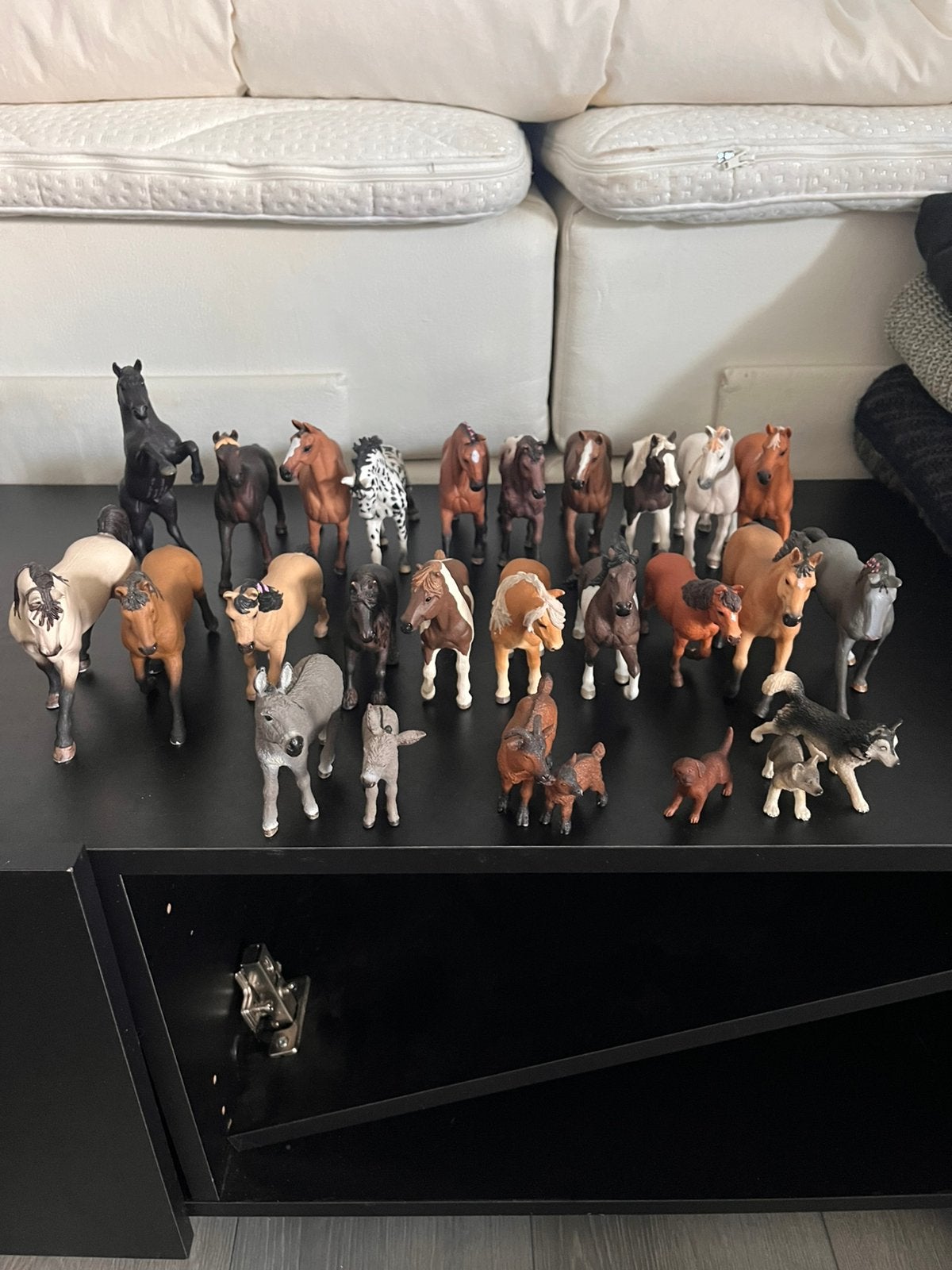 20 Schleich paarden + extra, Ophalen of Verzenden