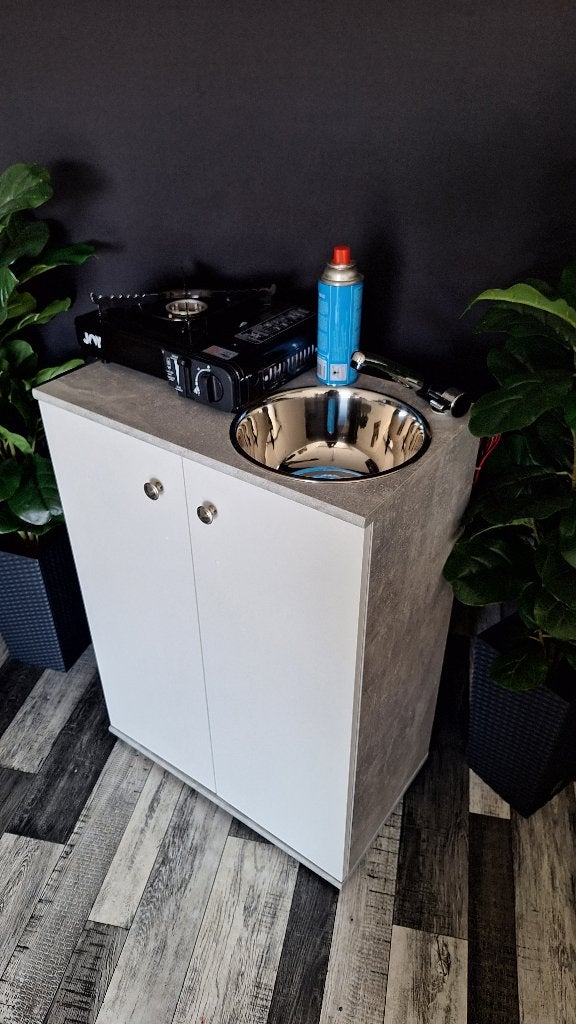 Camper keukenblokje Keukenblok keuken 82 cm hoog BOUWPAKKET, -, -, Nieuw, Ophalen of Verzenden