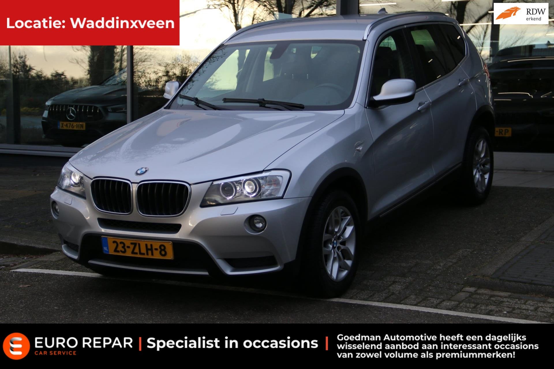 BMW X3 XDrive20d High Executive DEALER OND NL-AUTO NAP!, Auto's, Automaat, Euro 5, Bedrijf, Diesel