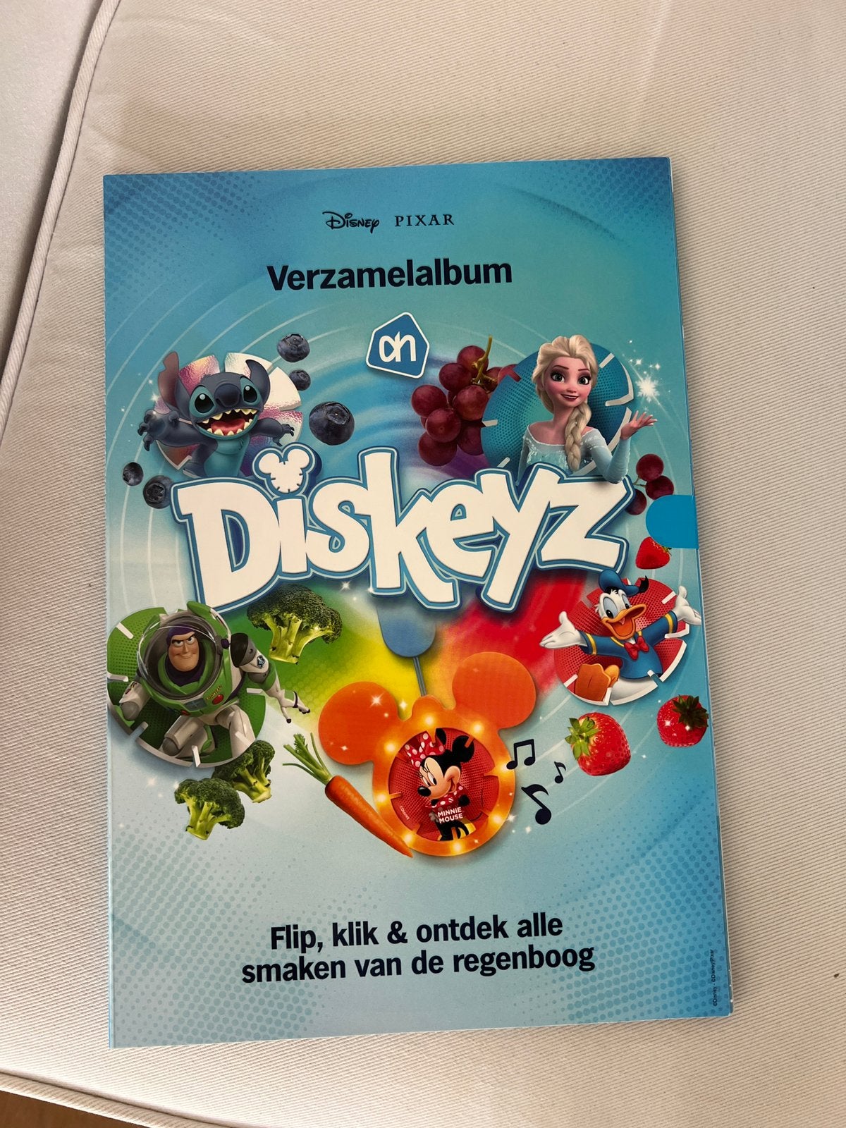 Nieuwe Diskeyz disney verzamelalbum Albert Heijn AH, Albert Heijn, Ophalen of Verzenden