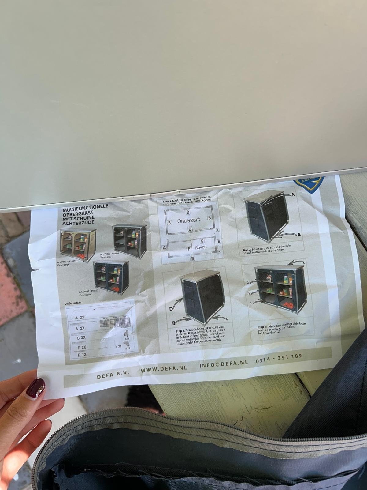 DEFA Multifunctionele Opbergkast - Zo goed als nieuw, Ophalen of Verzenden, Gebruikt