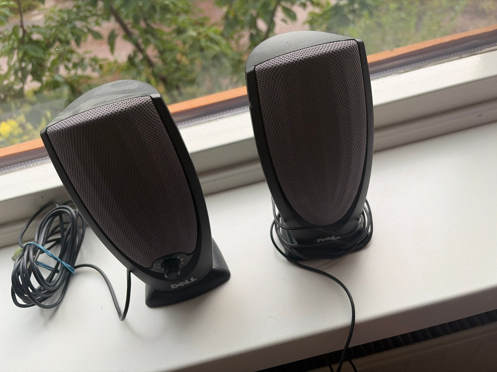 Computerspeakers (2x), Computers en Software, Pc speakers, Ophalen of Verzenden, Gebruikt