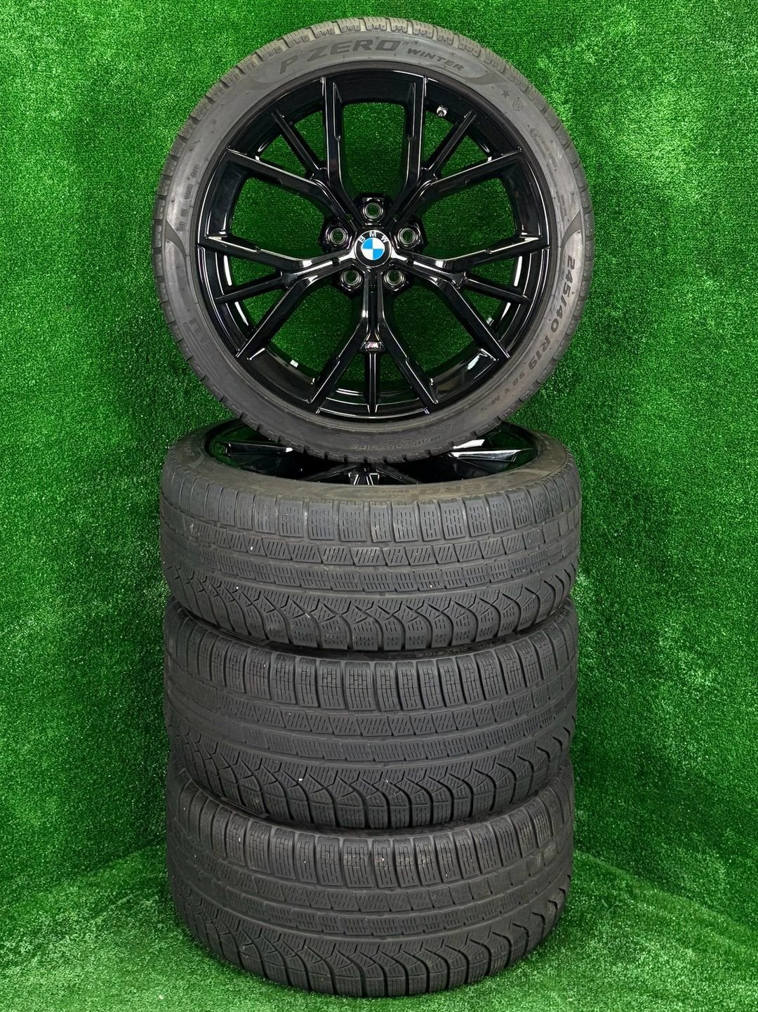 Orig. 19 inch BMW 845M velgen winterbanden 5-serie g30 g31, 19 inch, Gebruikt, -, 275 mm