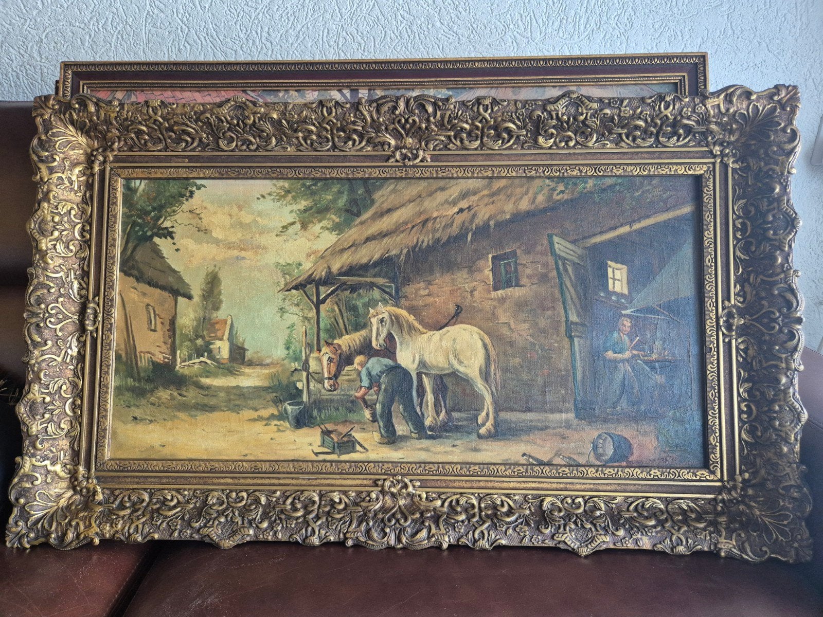 Mooi schilderij, Ophalen