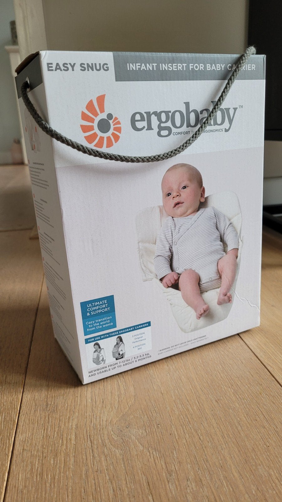 Ergobaby verkleiner voor draagzak, Ophalen of Verzenden, Zo goed als nieuw, Draagzak, Overige merken