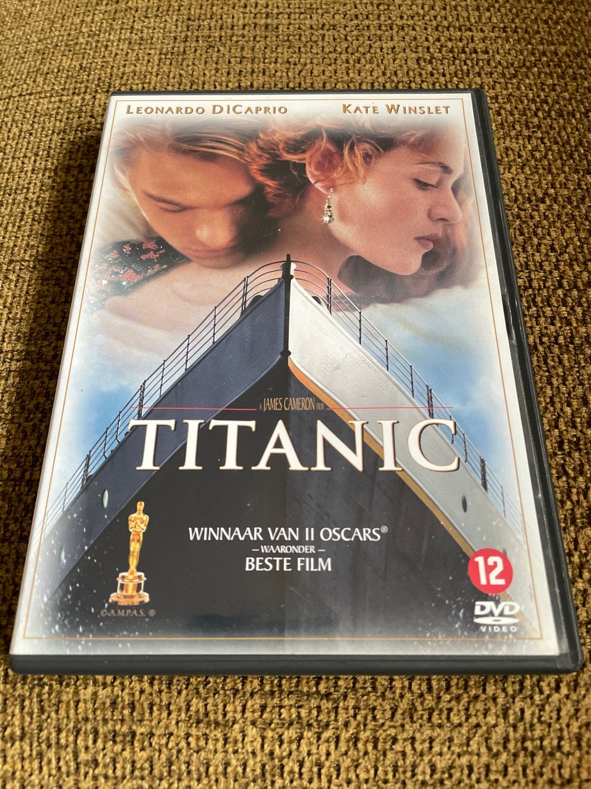 Titanic dvd - Klassieke film met Leonardo DiCaprio, Cd's en Dvd's, Dvd's | Drama, Nederlands, Ophalen of Verzenden, Zo goed als nieuw