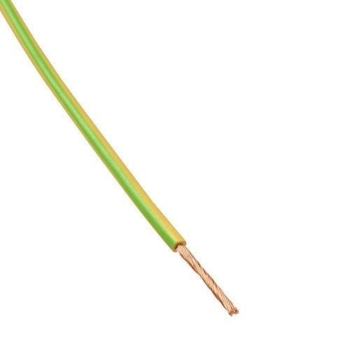 6mm² montagesnoer geel/groen VDS6 (100 meter), Verzenden, Nieuw