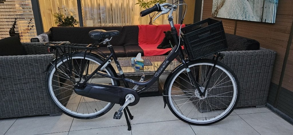 Gazelle Bloom Damesfiets, Ophalen, 53 tot 56 cm, Versnellingen, Zo goed als nieuw
