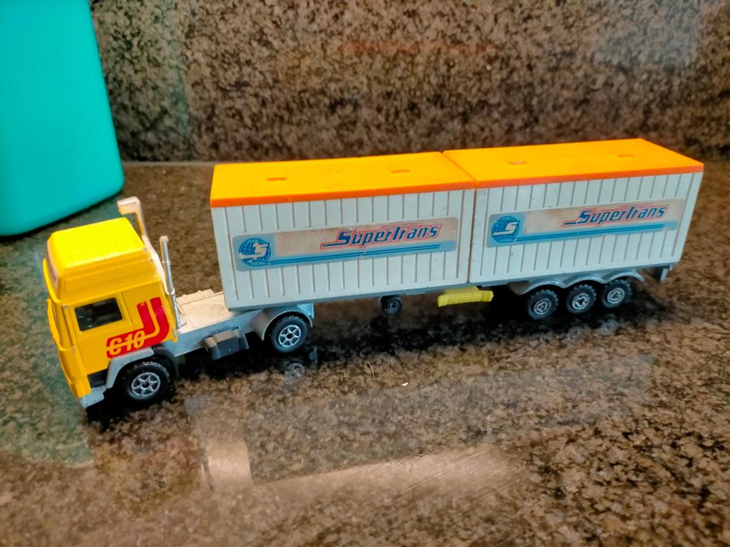 Vrachtwagen super trans Majorette, Ophalen of Verzenden, Bus of Vrachtwagen, Majorette