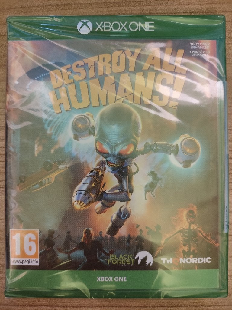 Destroy All Humans - Xbox One (Nieuw in seal), Avontuur en Actie, Vanaf 18 jaar, Verzenden, 1 speler