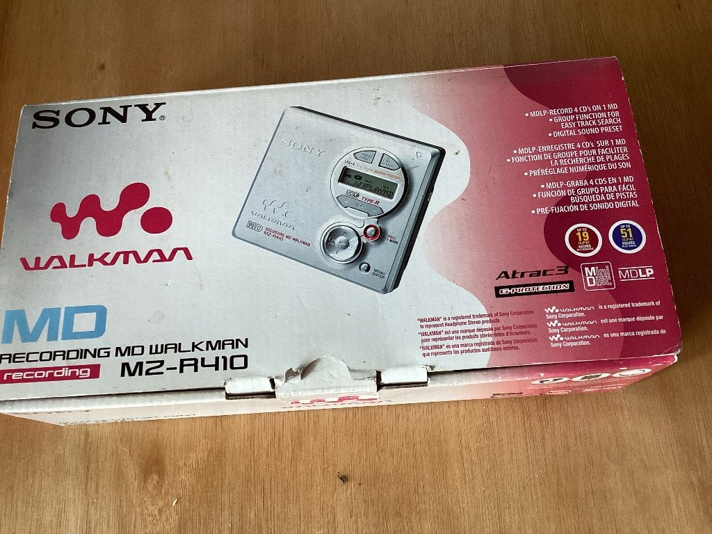 Sony minidisc, Ophalen of Verzenden, Minidisc-speler