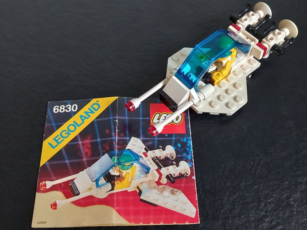 LEGO Ruimte 6830 - Compleet met minifiguur en instructies, Gebruikt, Lego, Ophalen of Verzenden, Complete set