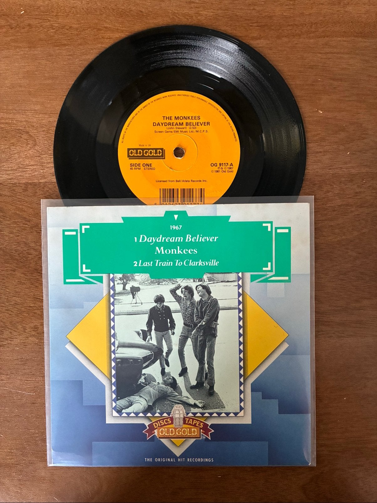 The Monkees - Daydream believer / Last train to Clarksville, Ophalen of Verzenden, 7 inch