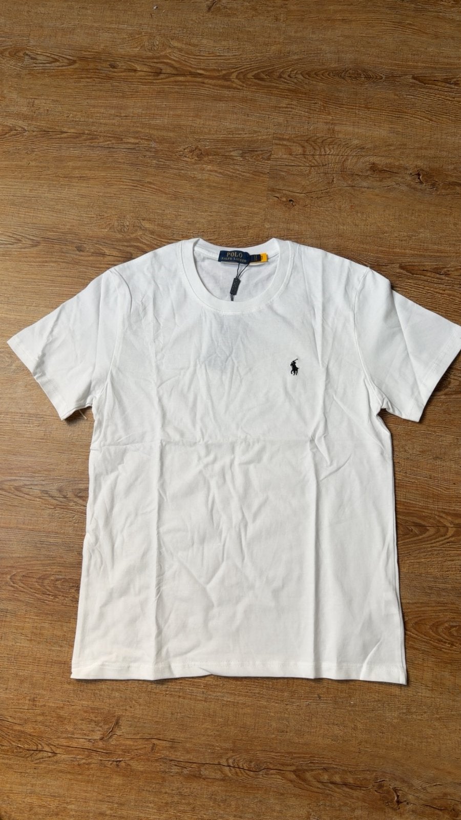 Wit ralph lauren polo shirt maat M, Ophalen of Verzenden, Zo goed als nieuw, Maat 48/50 (M), Wit