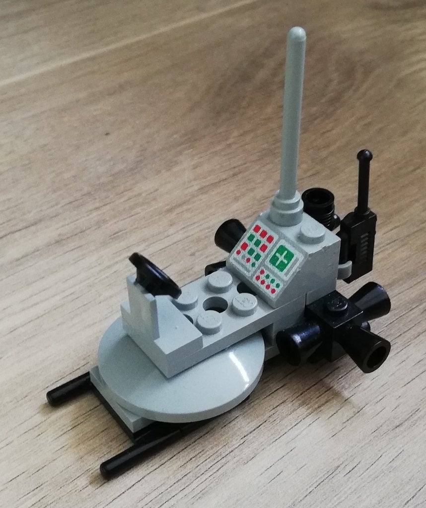 Lego 6801-1 Moon Buggy - Space - 1981 excl. figuur, Ophalen of Verzenden, Zo goed als nieuw, Lego