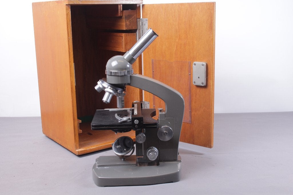 F06 Yashima Microscoop, Ophalen, Gebruikt, 400x tot 1000x, Biologische microscoop