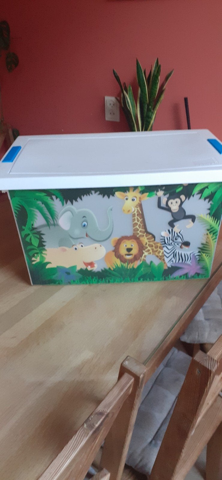 bak  opbergbak  dieren, Ophalen, Wanddecoratie
