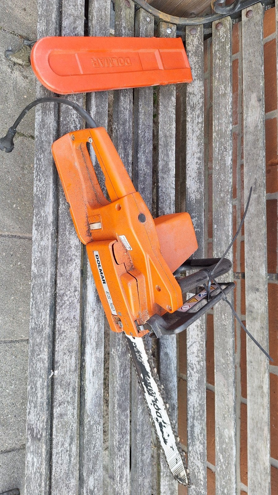 Dolmar ES-160 elektrische kettingzaag - opknapper, Ophalen