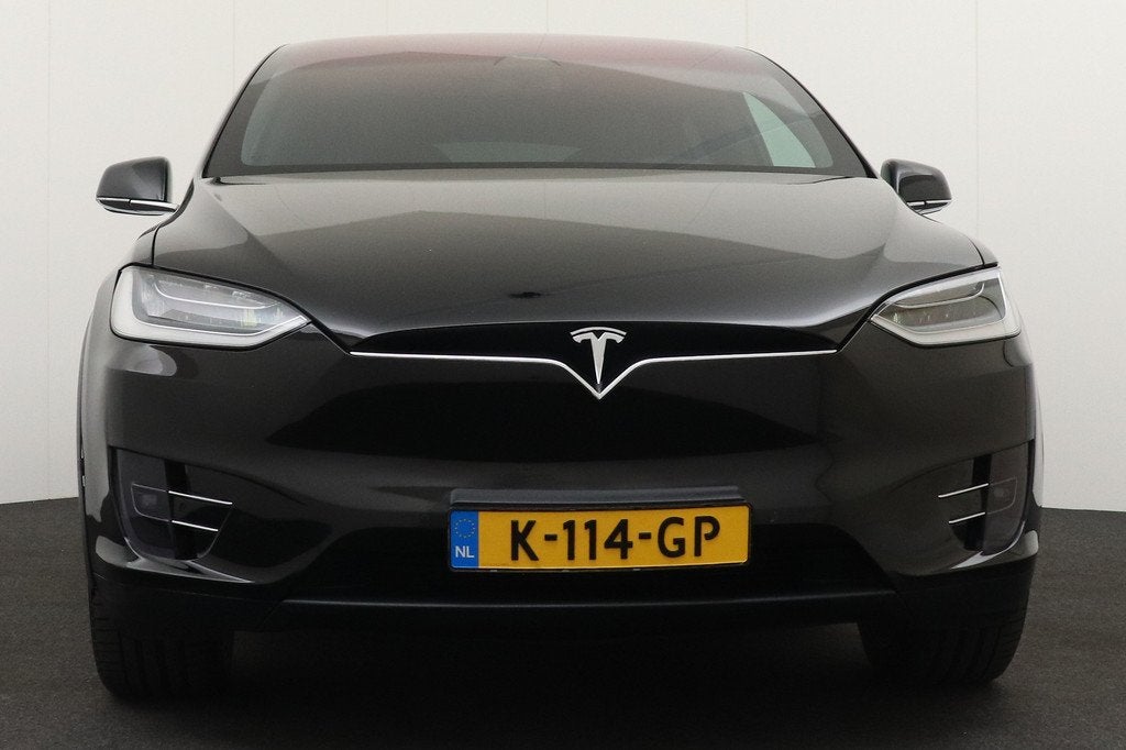 Tesla Model X Long Range 7-Persoons Full Self-Driving Trekha, Auto's, Tesla, Automaat, Model X, Gebruikt, Zwart