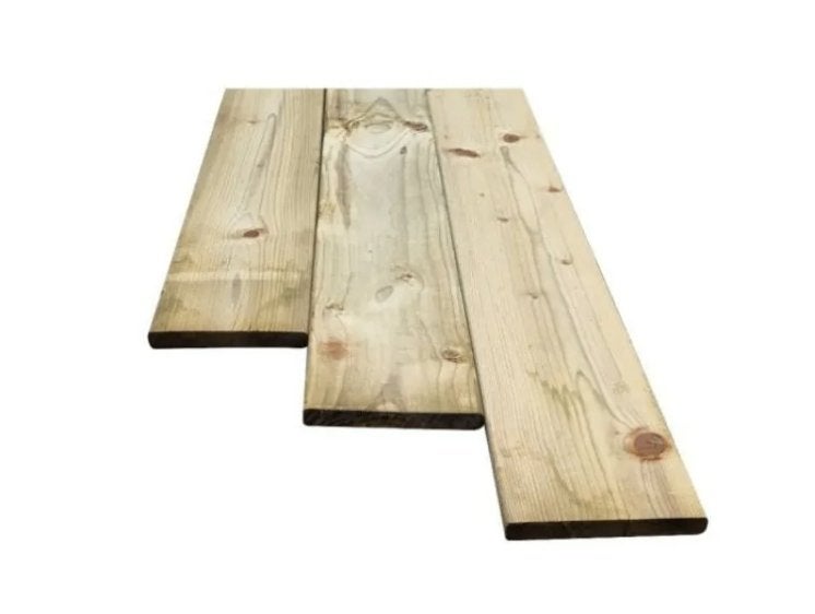 tuinplank / schuttingplank - 540 x 14,5 x 2 cm, Minder dan 25 mm, Nieuw, Plank, 300 cm of meer
