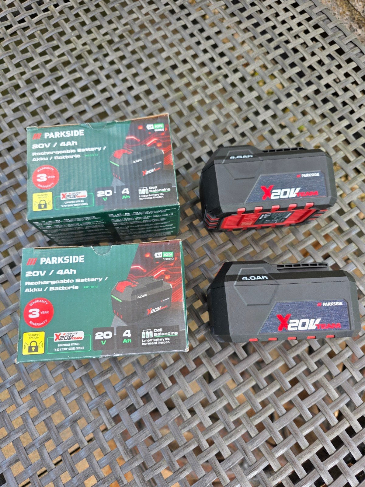 Parkside Accu 20V 4AH Nieuw model / Nieuw in doos, Ophalen, Nieuw