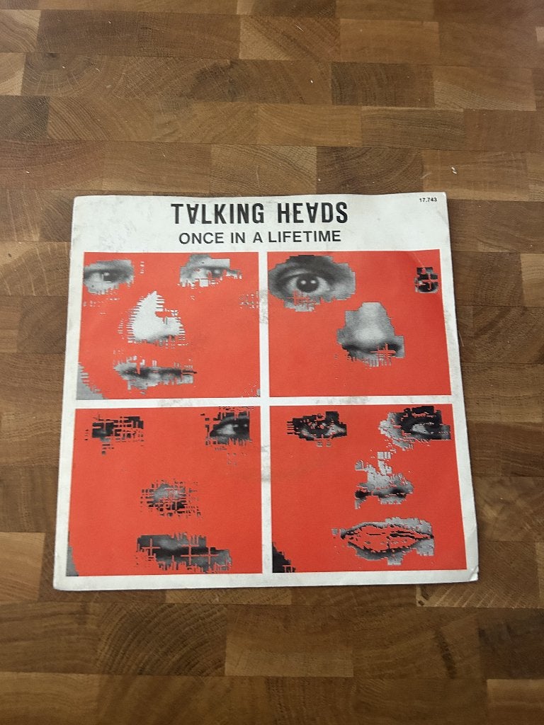 Talking Heads Once in a lifetime single, Ophalen of Verzenden, Gebruikt, Pop