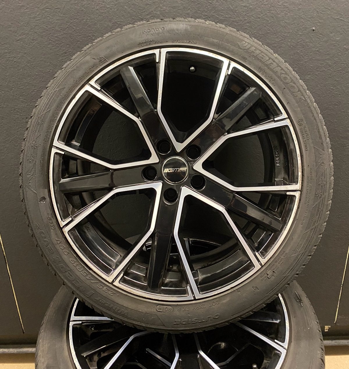 Audi gmp velgen + banden 19 inch, Auto-onderdelen, Banden en Velgen, Banden en Velgen, Nieuw, Winterbanden, 235 mm