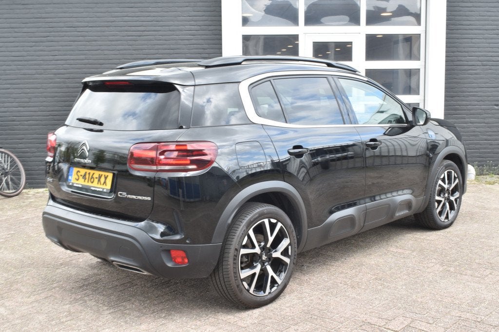 Citroën C5 Aircross Plug-in Hybrid 225 EAT8 Shine | Leder |, Auto's, 77 km/l, Gebruikt, 4 cilinders, C5 Aircross