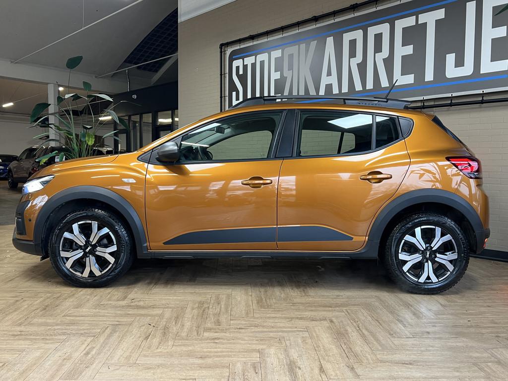 Dacia SANDERO Stepway 1.0 TCe 90 Automaat | Navi | Dode hoek, Stof, Zwart, Overige kleuren, Automatische klimaatregeling