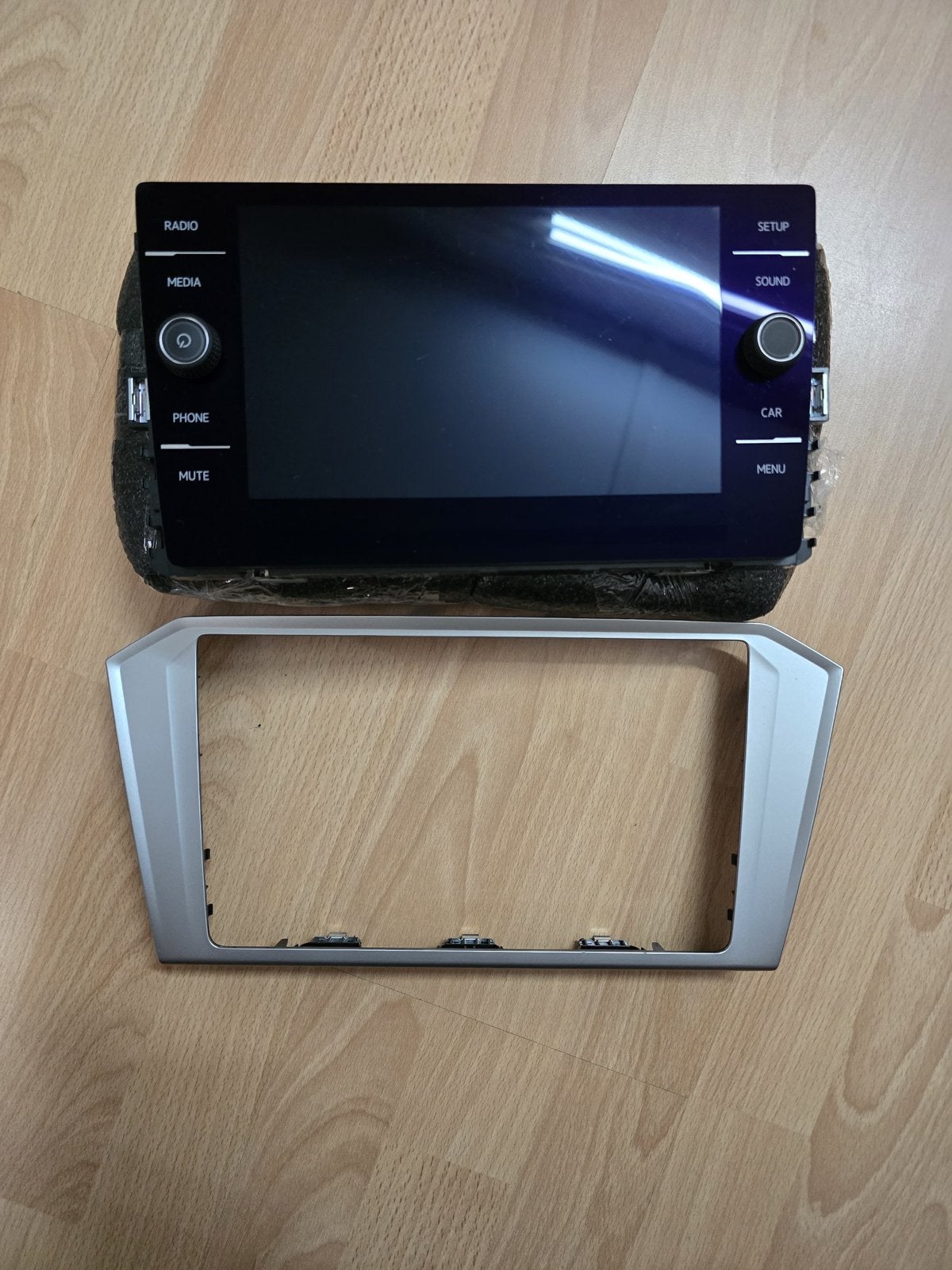 VW Discover Media MIB2.5 radio met frame, Ophalen, Gebruikt