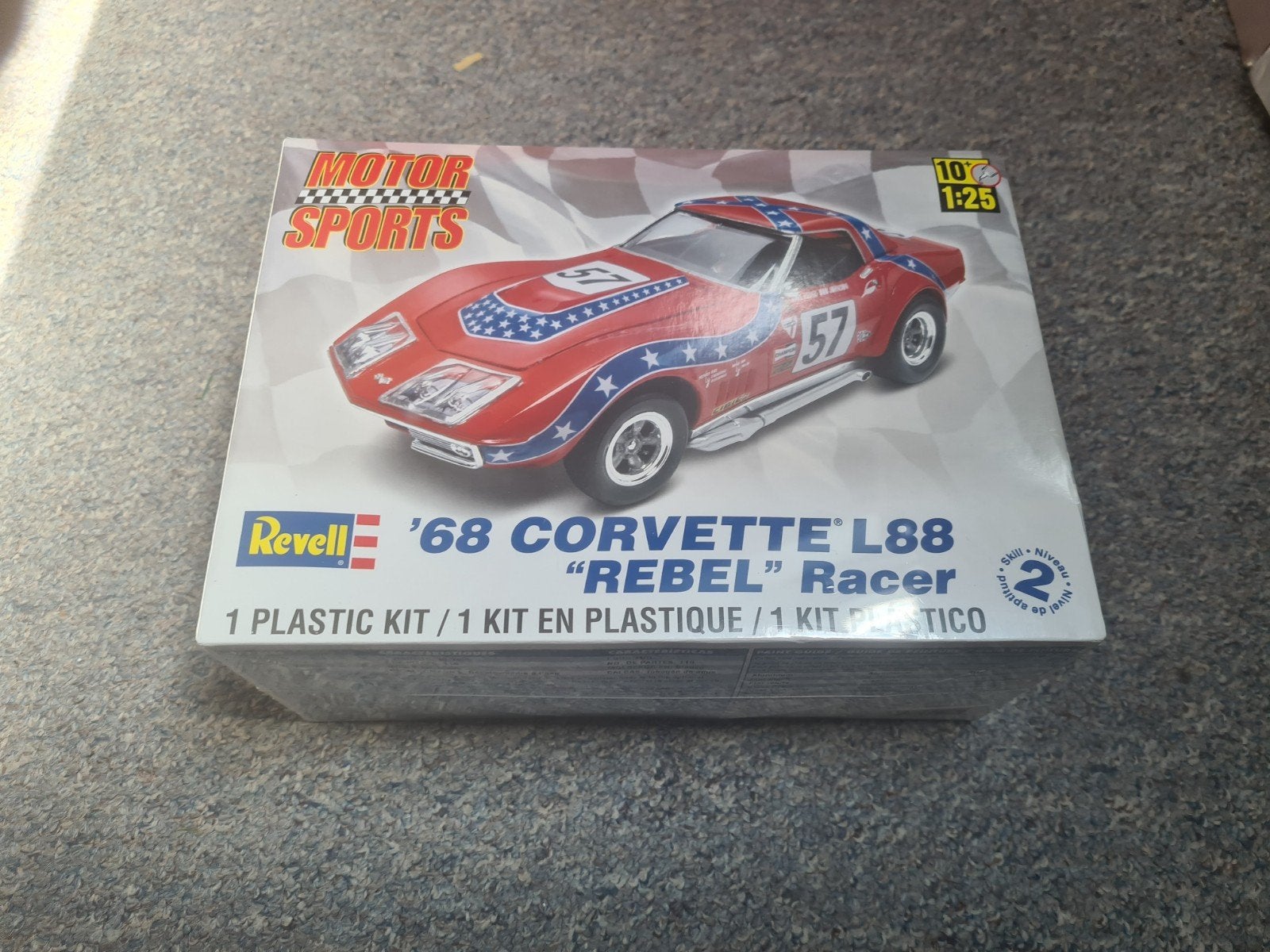 Revell bouwpakket Chevrolet Corvette, schaal 1:24., Ophalen of Verzenden, Groter dan 1:32, Auto, Revell