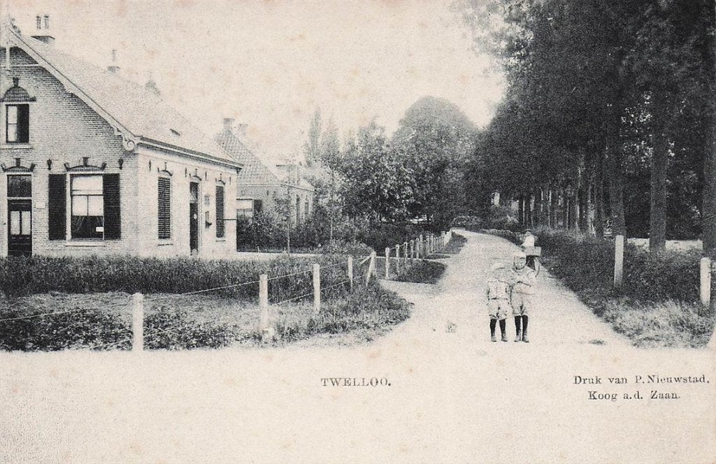 703-051-015 Twelloo, Verzamelen, Ansichtkaarten | Nederland, Voor 1920, Verzenden